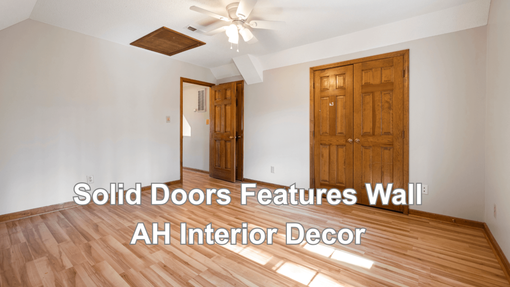 solid doors features wall